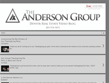 Tablet Screenshot of andersongroupcolorado.com